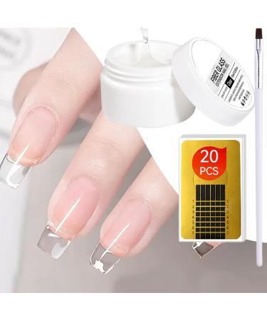 Cracked Nail Repair Gel for Weak & Damaged Nails Protective Long Lasting Strengthening 15Ml Thickener For Nail Repair Home Care Travel Manicure - Buy Online on GoSupps.com