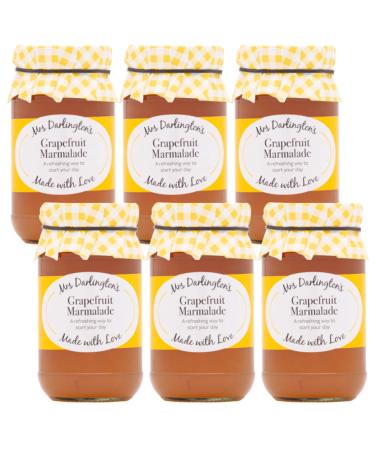 Mrs Darlington's Medium Cut Grapefruit Marmalade - 340g - Pack of 6