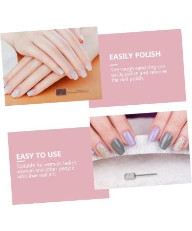 Housoutil 1 Set Nail Sand Circle Cap Drill Set Resin Abrasive Cloth Foot - Buy Online on GoSupps.com