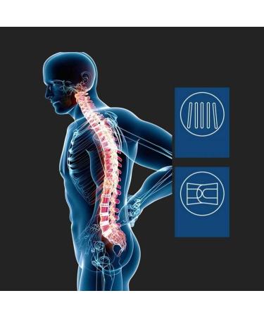 Lumbar Belt for Pain Relief - Adjustable Neoprene Back Support for Men & Women - Sciatica & Injury Prevention - Blue XX Large - Buy Online on GoSupps.com