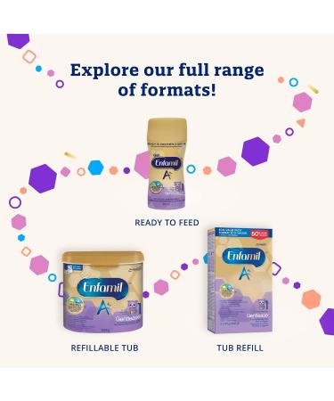 Enfamil A+ Gentlease Infant Formula Powder Tub 629g - Buy Online on GoSupps.com