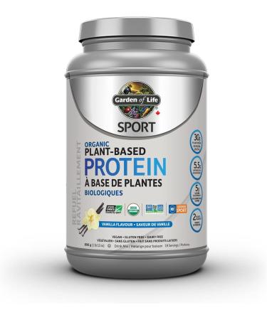 Garden of Life Sport Organic Plant Based Protein Vanilla 806 G