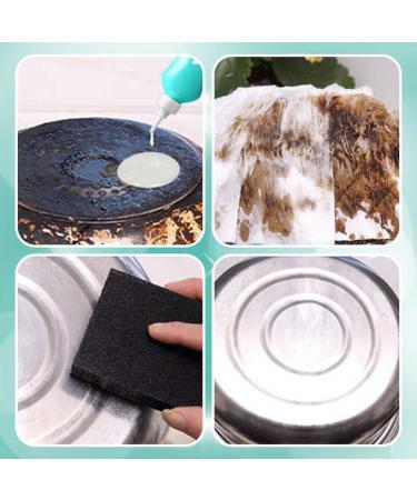 Magic Gel Cleaner for Pots and Pans Black Pot Bottom Cleaning Gel Cleaner for Bottom of Pots and Pans Gel Cleaner for Cookware Bottom Stainless Steel Cleaner for Stubborn Grease Grime (1PC) - Buy Online on GoSupps.com