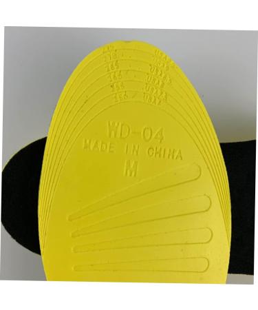 Buy Gatuida PU Insoles - Height Increase Inserts Shoe Lifts & Comfortable Shoe Pads for Women | Cuttable Design Black & Yellow - Buy Online on GoSupps.com