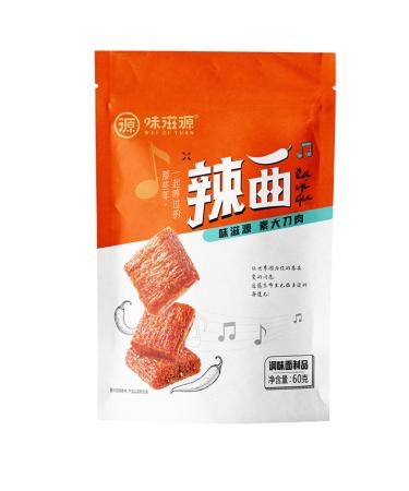 60g chinese spicy snacks chinese snacks spicy snacks spicy slices spicy tendons spicy stripes Da dao rou