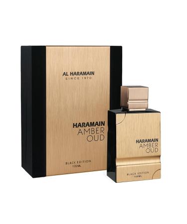Al Haramain Amber Oud - Black Edition - Perfume for Women and Men - Intoxicating Blend of Tonka Bean Lavender and Ambergris - 3.33 oz EDP Spray 3.4 Ounce (Pack of 1) - Buy Online on GoSupps.com