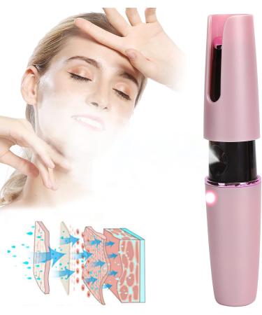 Facial Mist Sprayer Skin Moisturizing Sprayer USB Charging for Girl for Facial for Home for Women (Roseate) - Buy Online on GoSupps.com