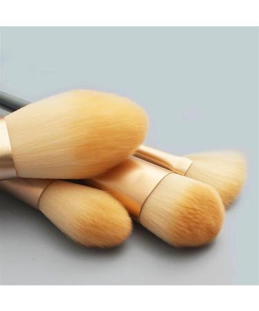 Professional Soft Makeup Brushes Set - Blue Eyeshadow & Eyebrow Brushes for Flawless Beauty - Buy Online on GoSupps.com