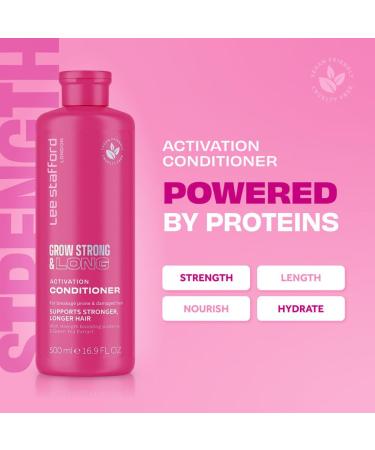 Lee Stafford Hair Growth Conditioner | Best Thickening Treatment for Thinning Hair | Sulfate Free | 16.9 Fl Oz - Grow Strong & Long - Buy Online on GoSupps.com