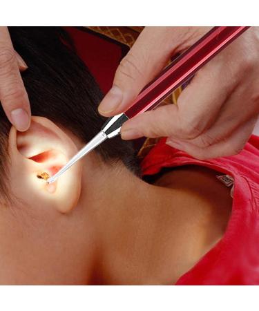 Stainless Steel Earwax Removal Kit for Children & Adults - Ear Cleaning Tool with Earplugs - One Size Fits All - Buy Online on GoSupps.com