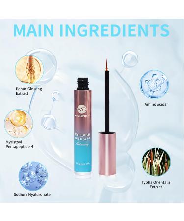 Premium Eyelash Growth Serum | Advanced Formula for Men & Women | Boost Lash Growth - Buy Online on GoSupps.com