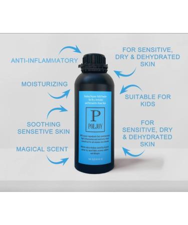 Organic Bath Powder for Sensitive Dermatitis-Prone Skin, Eczema Treatment - Adults & Kids Friendly - Buy Online on GoSupps.com