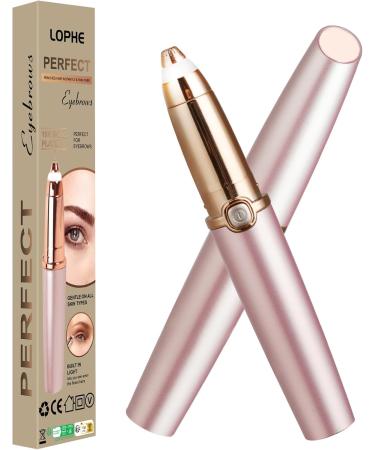 Buy Lophe Electric Eyebrow Razor for Women | Precision Eyebrow Trimmer | Painless & Portable for Travel | Ideal Gift - Buy Online on GoSupps.com
