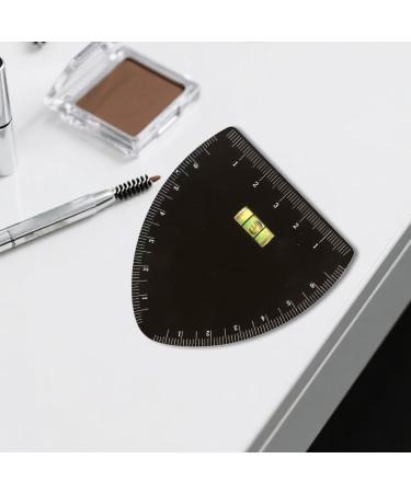 Eyebrow ruler reusable fast for eyebrow drawing cosmetic accessory for dressing table spa office sleep travel parties wedding hairdresser bag 1 copy - Buy Online on GoSupps.com