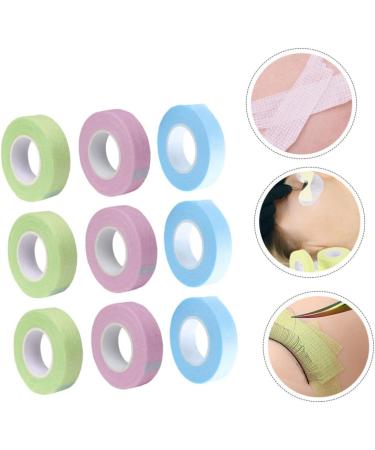 Buy NOLITOY 12 Rolls Lash Tape & Cup Holder - Eyelid Tape for Eyelash Grafting Medical Eye Patch & Hair Care - Non-Woven Fabric Grooming Tool - International Shipping - Buy Online on GoSupps.com