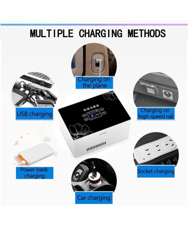 Insulin Cooler Refrigerated Cooler Insulin Cold Box with Battery Portable Car Travel Refrigerator Used for Insulin Interferon Growth Hormone Vaccine Eye Drops Battery 4 - Buy Online on GoSupps.com