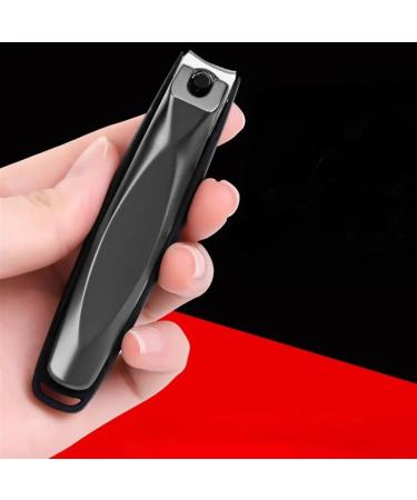 Anti-Splash Nail Clipper Stainless Steel Professional Manicure Trimmer Toe Nail Clipper with Clip Catcher Clippers (Color : S) - Buy Online on GoSupps.com
