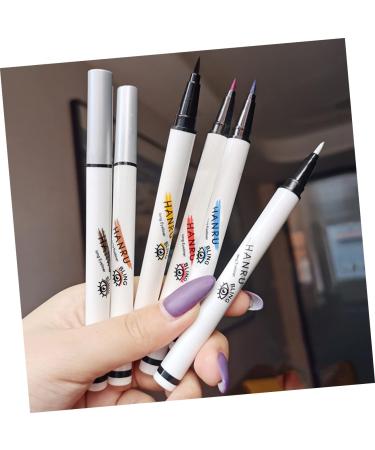 Balacoo 6pcs White Eyeliner Liquid Ultra-fine Felt-tip Eyeliner 4 in One Makeup Pen Liquid Eyeliner Matte - Buy Online on GoSupps.com