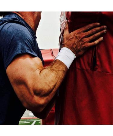 Buy White Athletic Tape 4 Pack - Pro Grade 15yd Sports Tape for Athletes & Trainers | Perfect for Fingers Ankles Wrist Boxing Football & Gymnastics - Buy Online on GoSupps.com