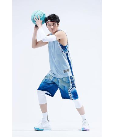 Topeter Men's Basketball Jersey and Shorts Team Uniform | Grey | Medium - Buy Online on GoSupps.com