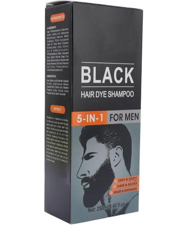  Dioche Dioche Hair Color Shampoo for Black Hair Semi-Permanent Conditioner Fast Acting Long-Lasting Gray Hair Coverage for Men and Women 250ml - Buy Online on GoSupps.com