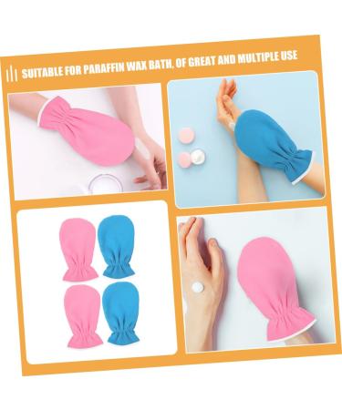 2 Pairs Hand Care Paraffin Wax Gloves Hand Moisturizing Gloves Hand Gloves Moisturizing Spa Gloves Hand Healing Gloves Hand Spa Gloves Paraffin Wax Wax Spa Gloves Flannel HAPINARY - Buy Online on GoSupps.com
