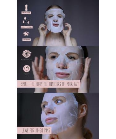 Oh K! Cucumber Facial Sheet Mask - Hydrating & Revitalizing Skincare | Buy Internationally - Buy Online on GoSupps.com