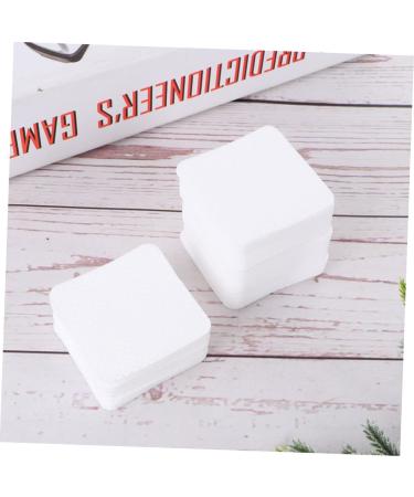 FRCOLOR 1 Box Lint Nail Pad Glue Cleaning Pads Glue Clean Wipe Nail Soak Off Foils Cosmetics Remover Pads Nail Wipe Pads Glue for Lashes Extension Cotton Pads White Manicure Towel - Buy Online on GoSupps.com