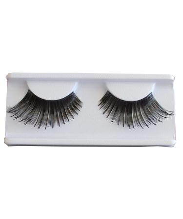 Eulenspiegel 000663 Extra Long Black Artificial Eyelashes for Carnival & Theme Parties 1 Pack - Buy Online on GoSupps.com