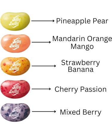 Jelly Belly Smoothies Blend Gourmet Jelly Beans 3-Pack Bundle - Christmas & Holidays Candy - Vegan Candy Dairy Free Snacks Kosher Candy Gluten Free Bulk Candy Stocking Stuffers for Teens Smoothie Blend - Buy Online on GoSupps.com