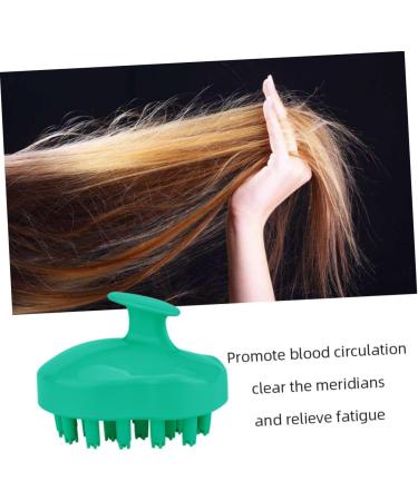 Magiclulu Scalp Brush - 3-in-1 Silicone Hair Scales Shower Massage & Shampoo Tool for Healthier Scalp - Buy Online on GoSupps.com