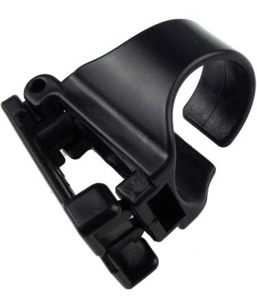 Zelerdo 4 Pack Black Plastic Snorkel Clip Set for Snorkeling and Scuba Diving - Buy Online on GoSupps.com
