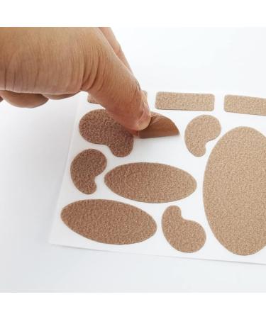 YOOHUA 220PCS Moleskin Blister Prevention Pads for Feet - Hiking Shoe Heel Stickers - 20 Sheets - Buy Online on GoSupps.com