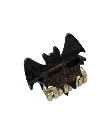 Temperament Hair Claw Bat Wing Shape Hair Clip For Woman Carnivals High Ponytail Hair Delicate Jaw Clip For Hot Girls Black