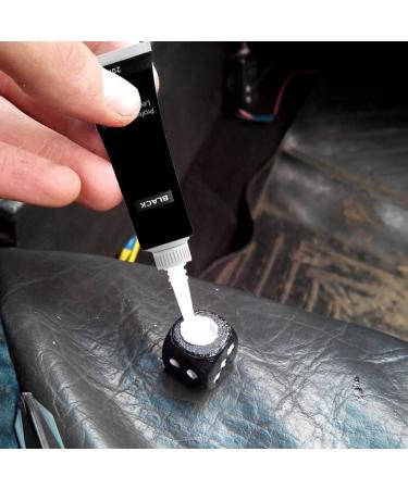 Leather Restore Cream Leather Recoloring Balm Leather Repair Kit Leather Repair Cream Leather Restorer Leather Recoloring Balm for Furniture Couch Car Seats Sofa Jacket 20ml (Black) - Buy Online on GoSupps.com