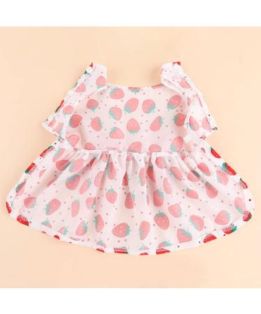 Luojuny Christmas Holiday Dog Dress Valentine's Day Dog Skirts Bowknot Vibrant Color Dog Princess Cosplay Costume Mommy Puppy Shirt Skirt Doggie Dresses Pet Clothes Apparel for Dogs & Cats Red XS - Buy Online on GoSupps.com