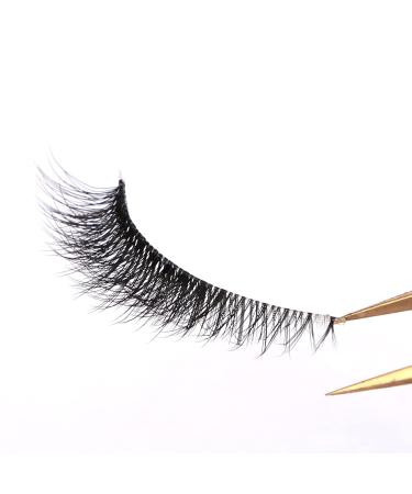 Cat Eye 3D Wispy False Eyelashes - Natural Look, Clear Band, 5 Pairs Pack by Ezreiily - Buy Online on GoSupps.com