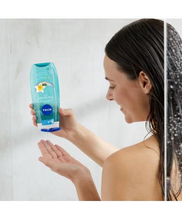 Nivea Frangipani & Oil Shower Gel 250ml - pH-Neutral Nourishing Shower with Oil Beads Invigorating Frangipani Scent - Pampering Care for All Skin Types - Buy Online on GoSupps.com