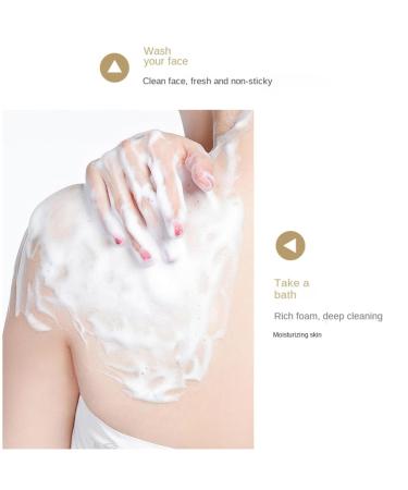 Buy Fruit Fragrance Flower Shape Essential Oil Bar Soap - Long-Lasting Gardenia Peach Scent for Body & Face Wash - Ideal Wedding Gift - 80G (Neroli - Buy Online on GoSupps.com