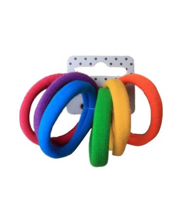 Pritties Accessories hair ties bright colours elastic made of soft jersey 6 pieces