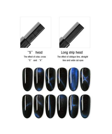 3D Nail Magnet Stick Set - Anself Magnetic Pencil for DIY Cat Eye Nail Art | Magnetic UV Gel Polish Tool - Buy Online on GoSupps.com