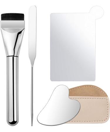 Makeup Mixing Tray Makeup Mixing Palette Set - Foundation Mixing Palette with Metal Spatula 4x Eyeshadow Nail Polish Pigment - Buy Online on GoSupps.com