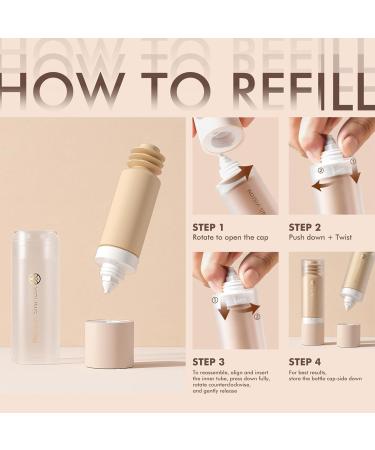 CHAKAE Full Coverage Liquid Makeup Primer Matte Oil Control Long Lasting Concealer Cream Beautiful Finish 40ml For Women - Buy Online on GoSupps.com