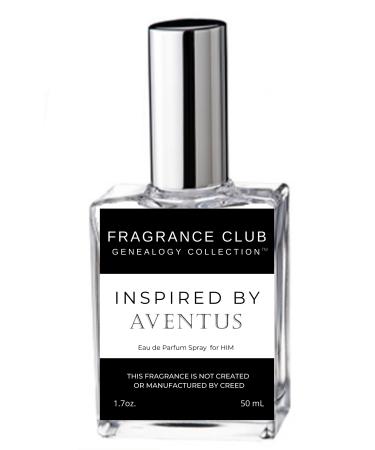 Fragrance Club Genealogy Collection Inspired by Aventus for Men, EDP 1.7 oz., Mens fragrance with Jasmine, Velvety Woods and Musk, A sensual scent that makes a great gift.