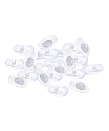 Amagogo 100pcs Eyeglass Nose Pads with Metal Core Comfortable Nose Pad Eyeglass Repair Kit -Nose Bridge Pads for Eyeglasses Glasses