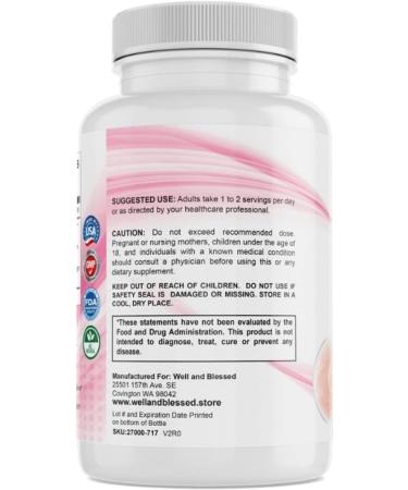 Multi Premium Collagen Supplements for Women with Vitamin C E -Tighten Skin Reduce Wrinkles Strong Nails Joints & Hair Growth - Anti Aging Skin Care Supplements for Women -90 Capsules Unflavored - Buy Online on GoSupps.com
