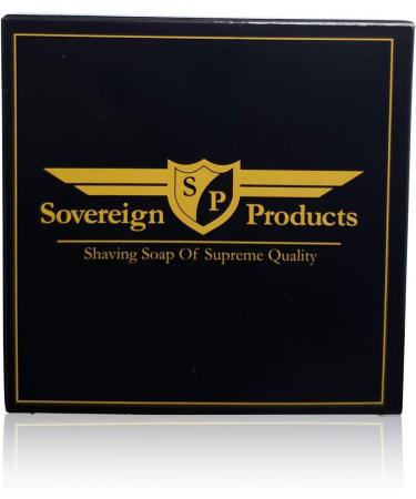 Sovereign Products Menthol Scented Shaving Soap 125g - Supreme Quality - Buy Online on GoSupps.com
