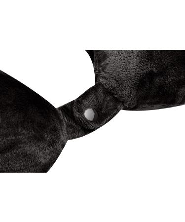 Feather Soft Microfiber Neck Pillow - World's Best Black Pillow - Buy Online on GoSupps.com