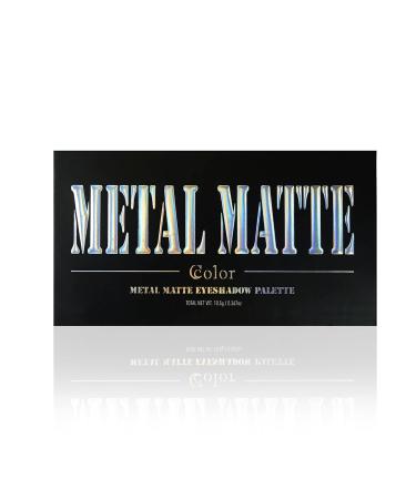 Buy Metal Matte 10 Color Eyeshadow Palette - International Shipping Available | Top Quality Makeup - Buy Online on GoSupps.com