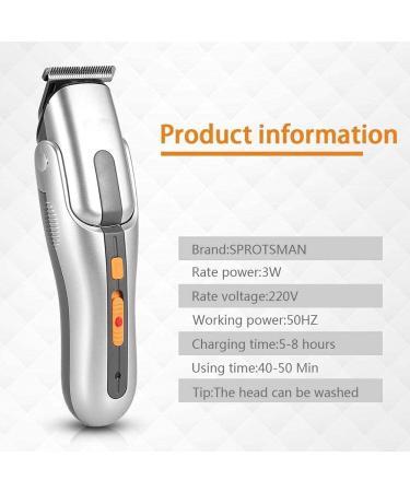 Hair Clipper Beard Trimmer Kit for Men | Cordless Waterproof Groomer - 4-in-1 Precision Cutting & USB Rechargeable - Buy Online on GoSupps.com